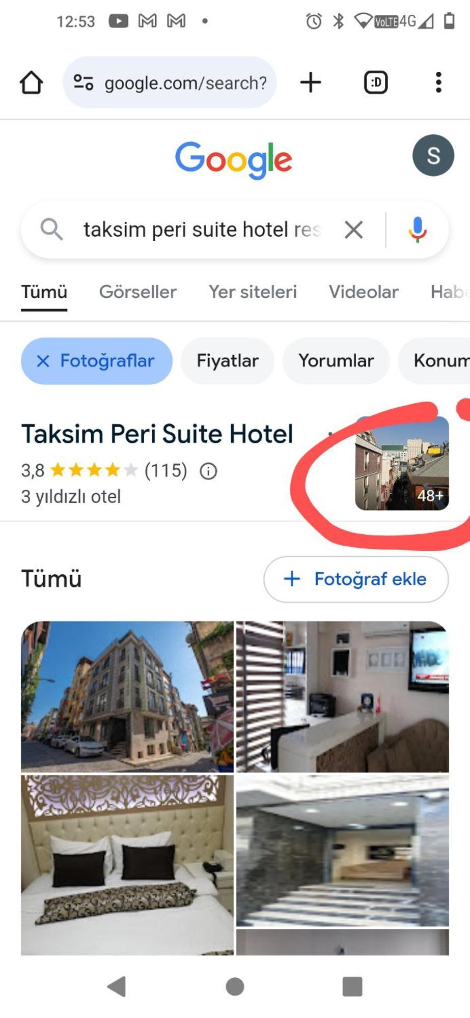 塔克西姆佩里套房公寓式酒店 伊斯坦布尔 外观 照片